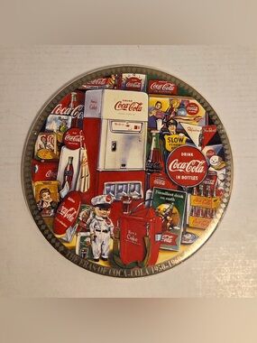 Coke Coca Cola Plaque Wall Decor Retro Style
